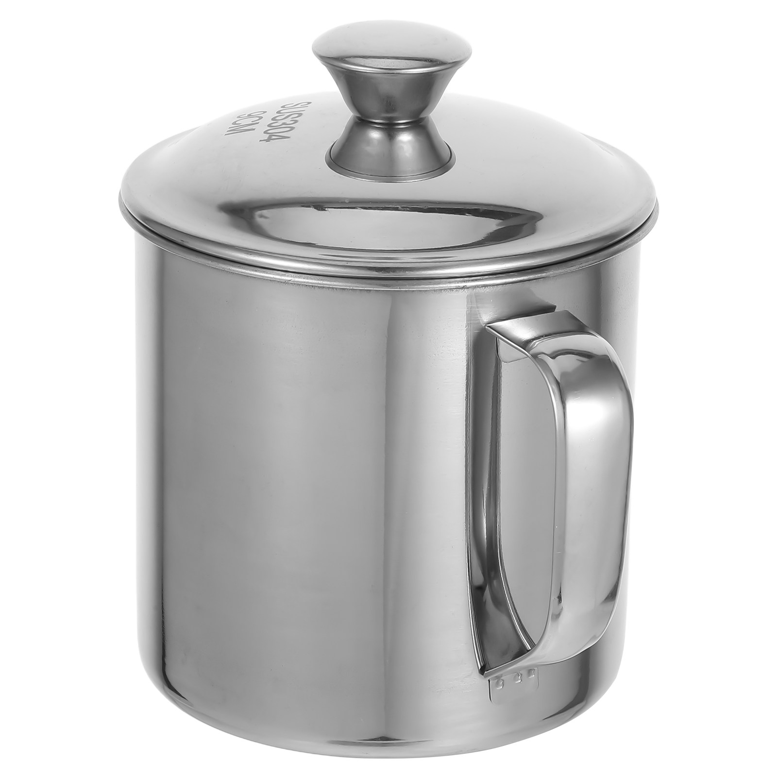 Water Tea And Coffee - Edelstahlbecher, doppelwandig isoliert, wiederverwendbar, Heißwasserbecher, Kaffee-Tee-Becher