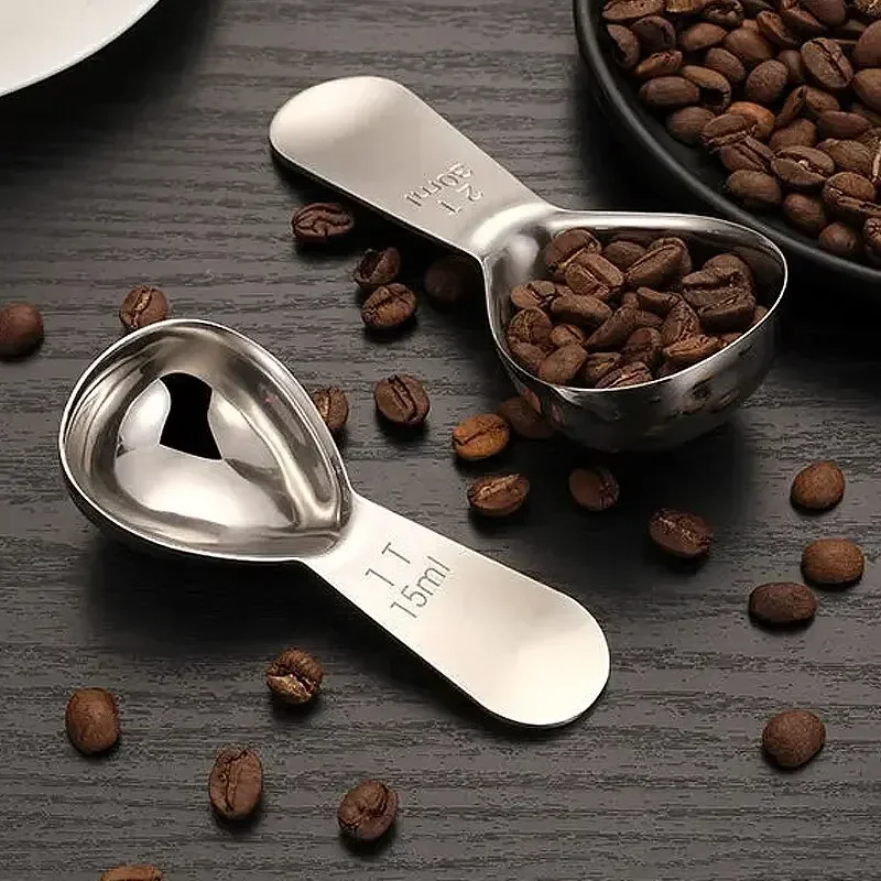 Coffee Tea And Sugar Set - Kaffee-Messschaufel aus Edelstahl für gemahlenen 16