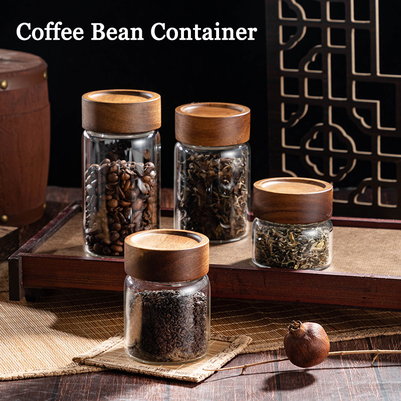 Coffee Tea Gift Set - Kaffeebohnen Lagerung Container Rohr Display Rack
