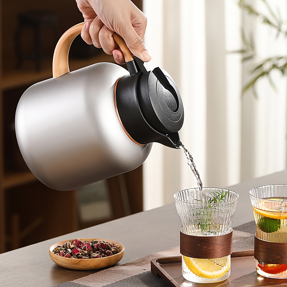 Coffee Tea Jug - 800ML Große Kapazität Edelstahl Isolierte Wasserflasche,