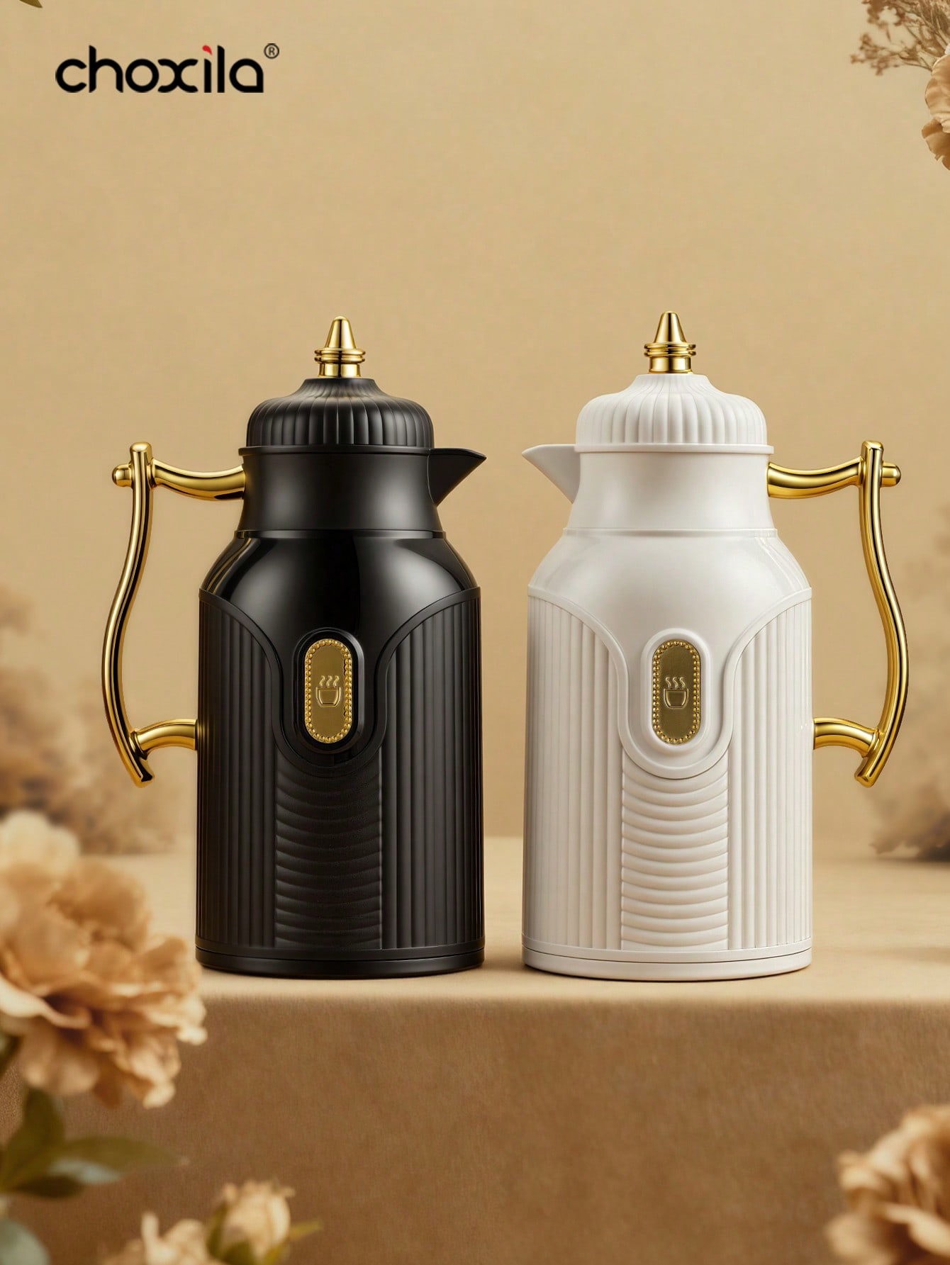 Coffee Tea Jug - 1 Stück Isolierkanne mit großem Fassungsvermögen,
