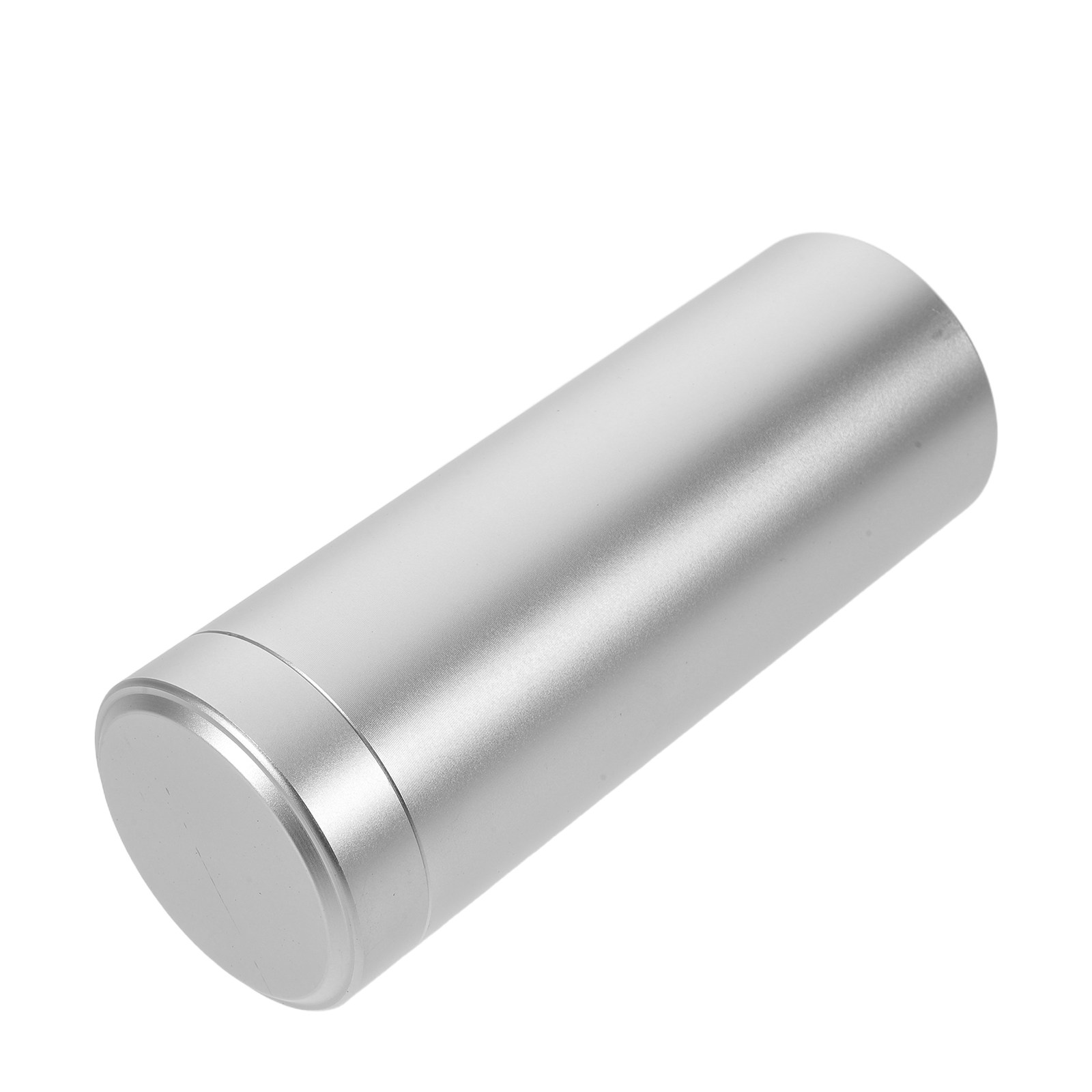 Coffee Tea And Bean - Runde Luftdichte Teedose aus Aluminiumlegierung, Metall-Aufbewahrungsbox