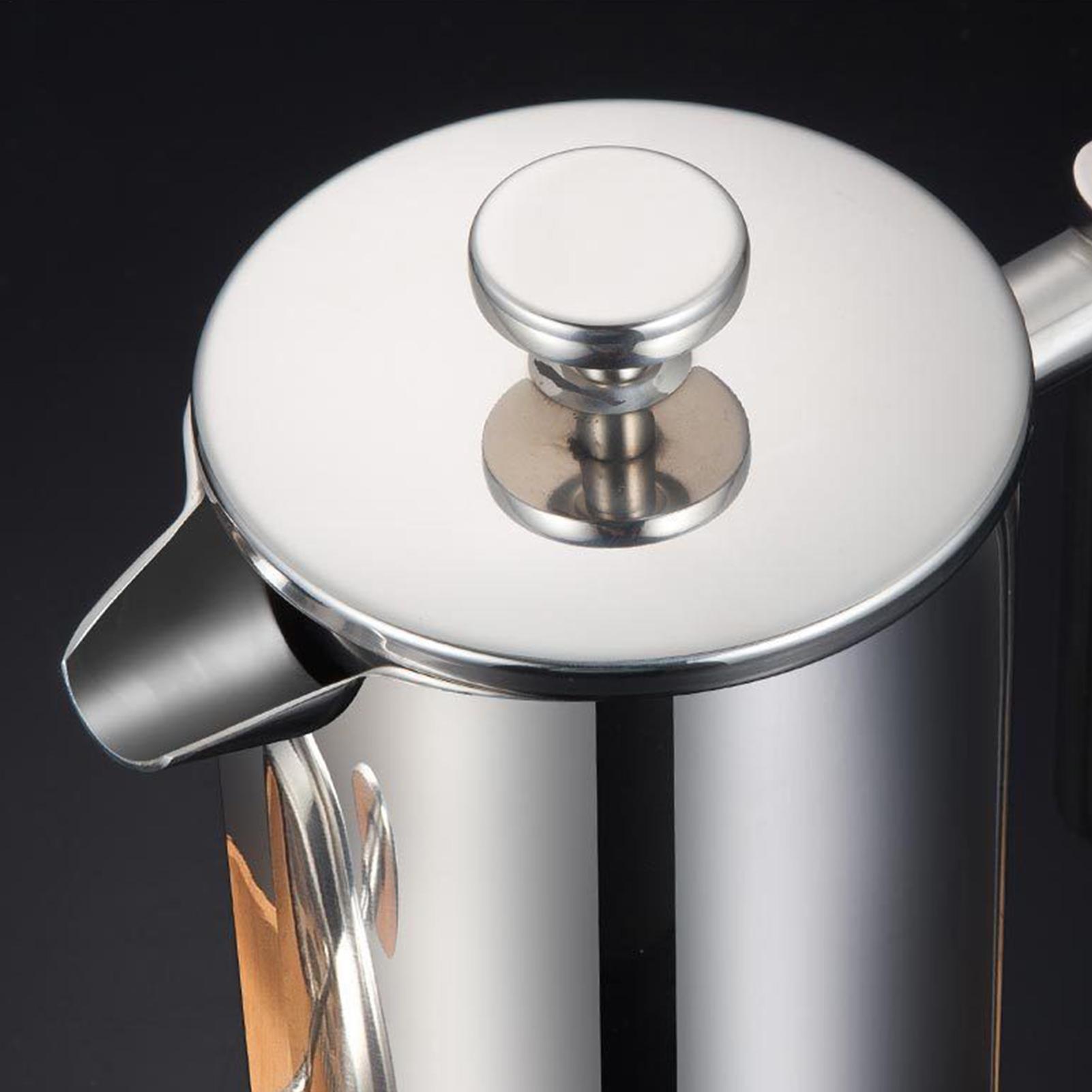 Coffee Tea Pot - Kaffeepresse, Topffiltersystem, hitzebeständig, Kaltbrühen, Teekanne, Handpresse