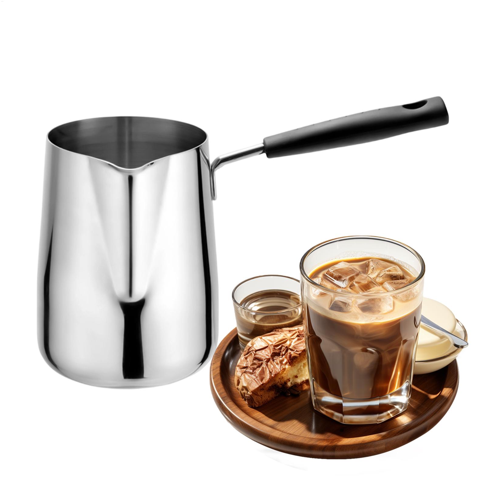 Coffee Tea Pot - Kleine Kaffeekanne 600ml Getränke-Schmelztopf mit Ausgießer