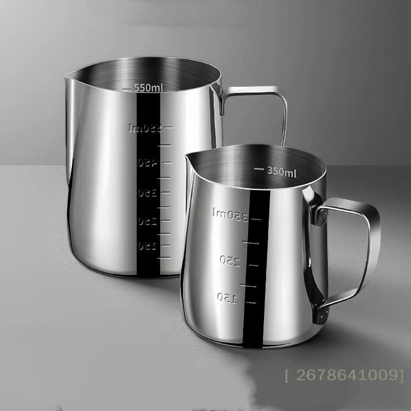 Coffee Tea Tumbler - ⚑ 350ml/600ml Edelstahl Milchaufschäumkrug Espresso Latte