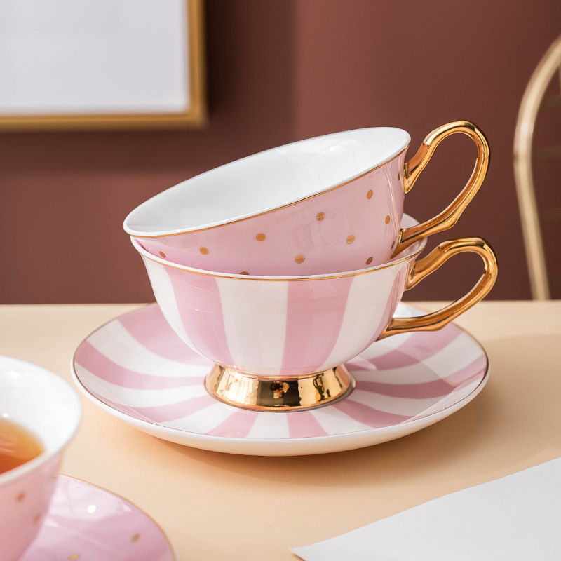 Keramik-Kaffeetassen in Rosa m – Coffee Tea And Sugar Set Bewertung und Preis