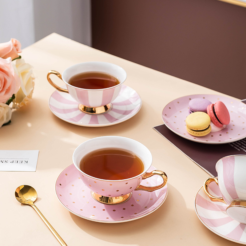 Keramik-Kaffeetassen in Rosa m – Coffee Tea And Sugar Set Bewertung und Preis