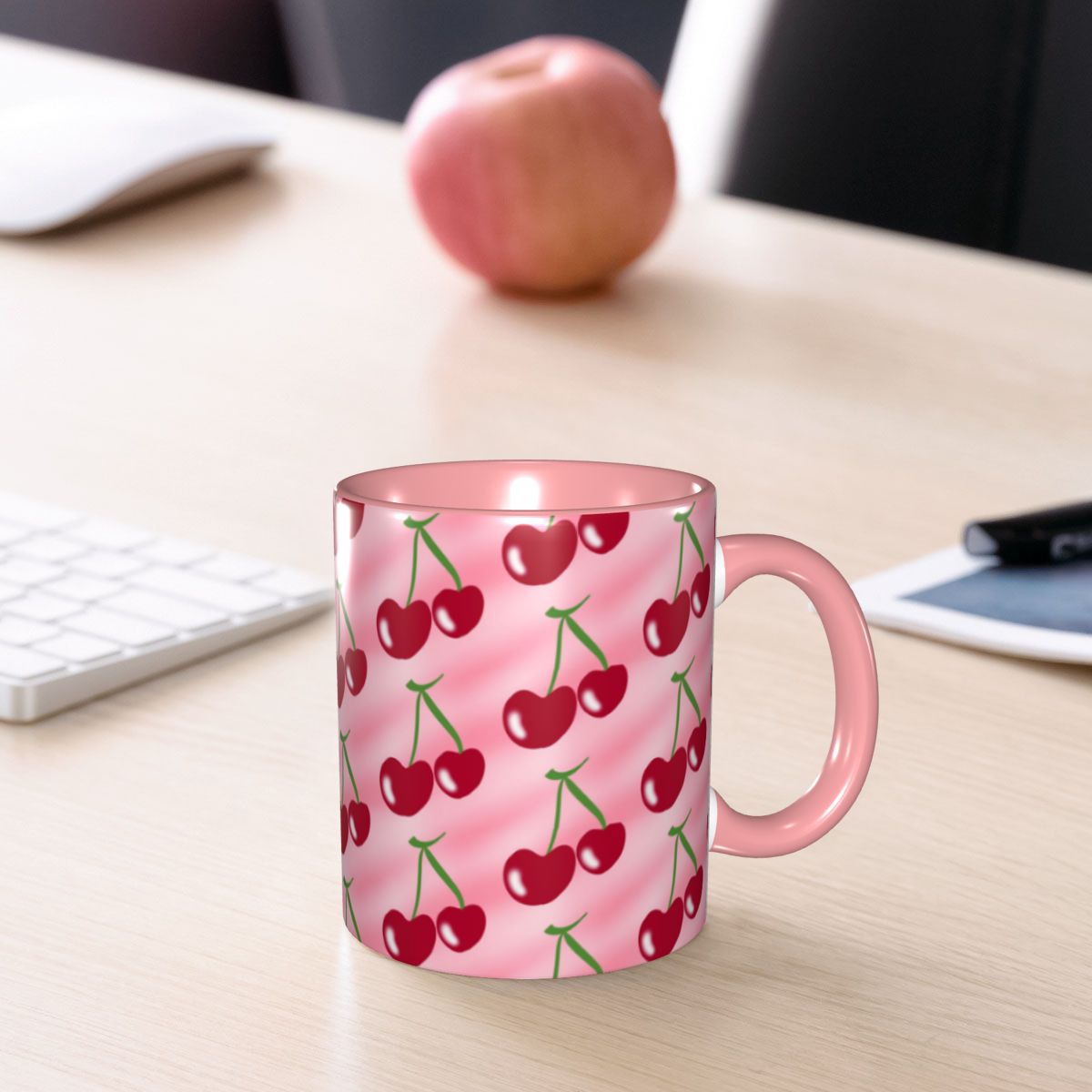 Rote Kirsche Grüne Stiele Rosa – Coffee Tea Green Bewertung und Preis