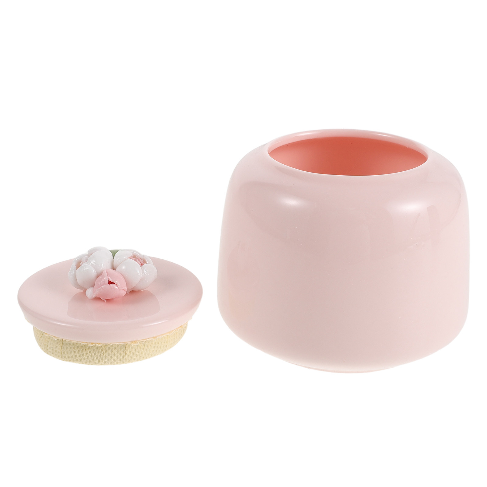 Keramik-Teedose Rosa Porzellan – Coffee Tea And Sugar Canisters Bewertung und Preis