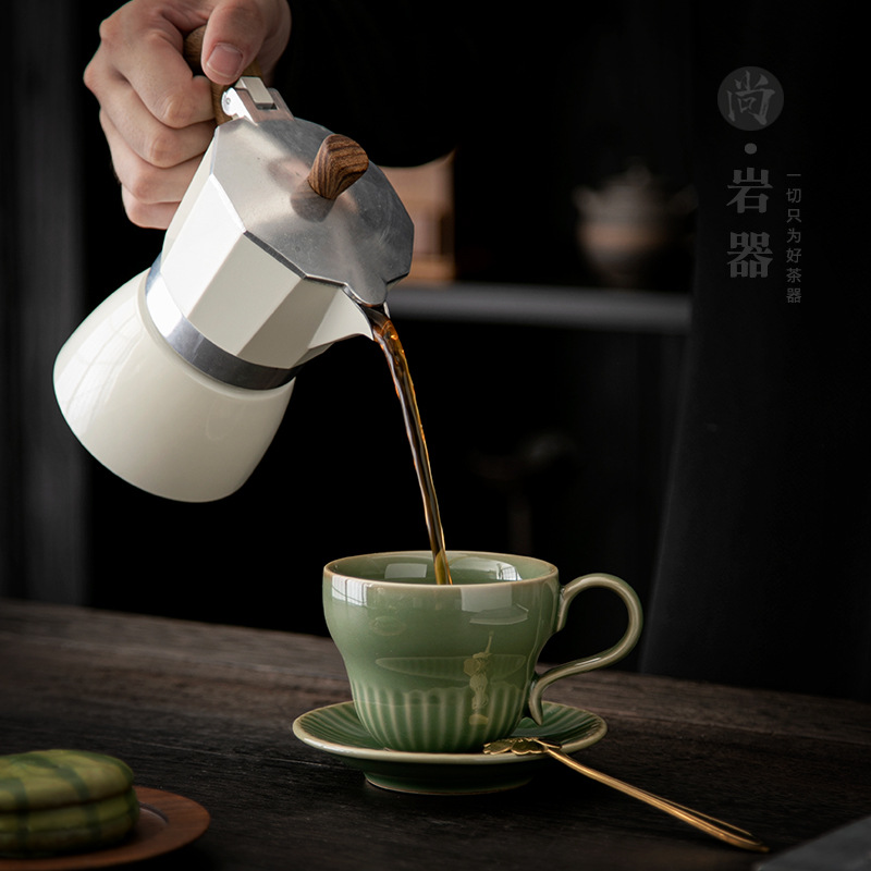 HYS Retro-Kaffeetasse in Celad – Coffee Tea Green Bewertung und Preis