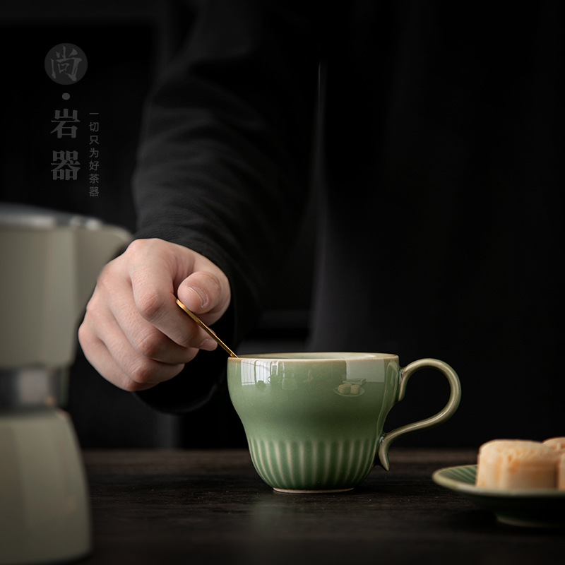 HYS Retro-Kaffeetasse in Celad – Coffee Tea Green Bewertung und Preis