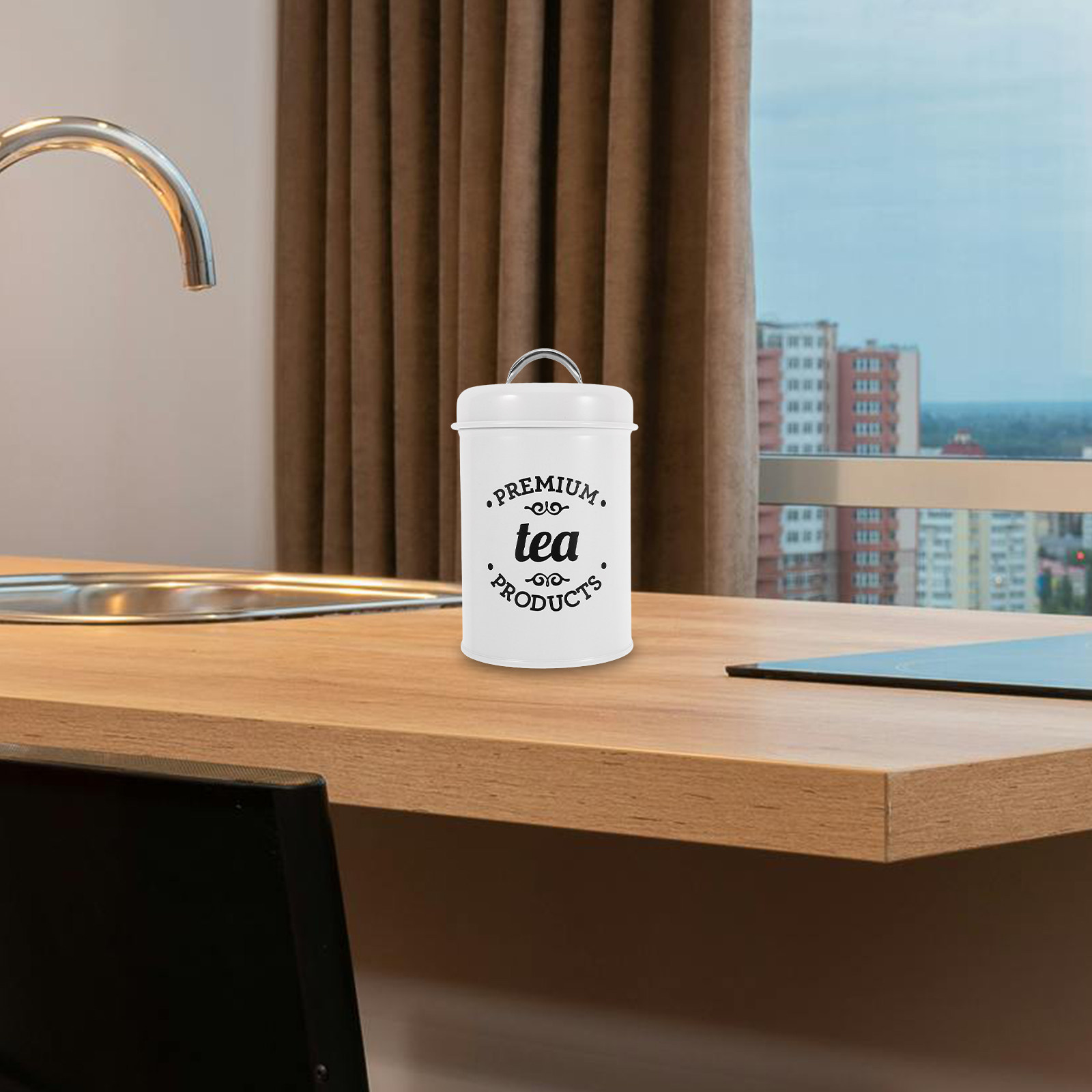 Luftdichtes Metallbehälter-Set – Coffee Tea And Sugar Canisters Bewertung und Preis