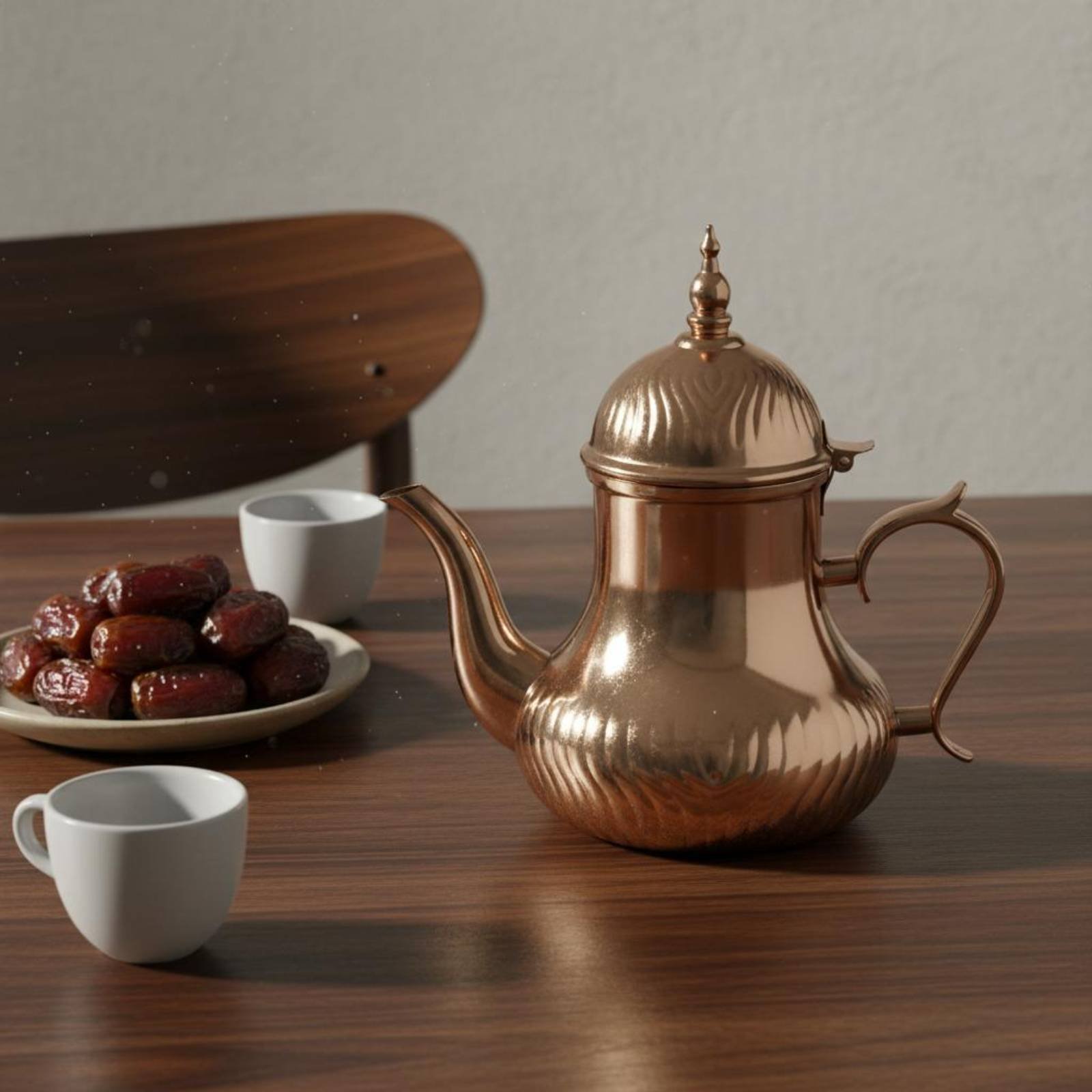 Nahöstliche Dallah Spiegelpoli – Coffee Tea Pot Bewertung und Preis