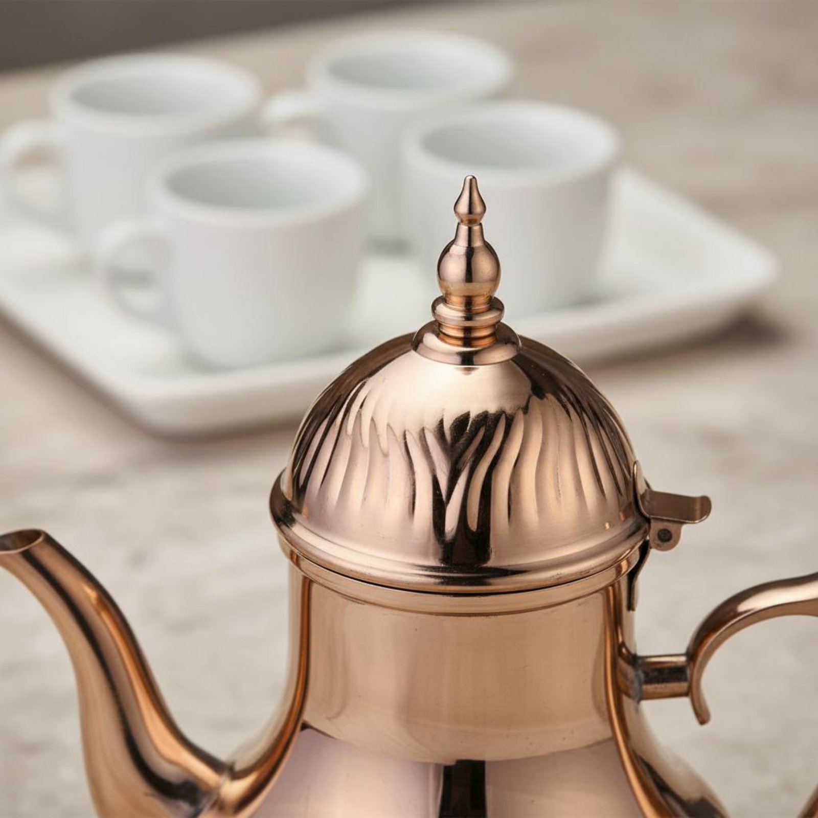 Nahöstliche Dallah Spiegelpoli – Coffee Tea Pot Bewertung und Preis