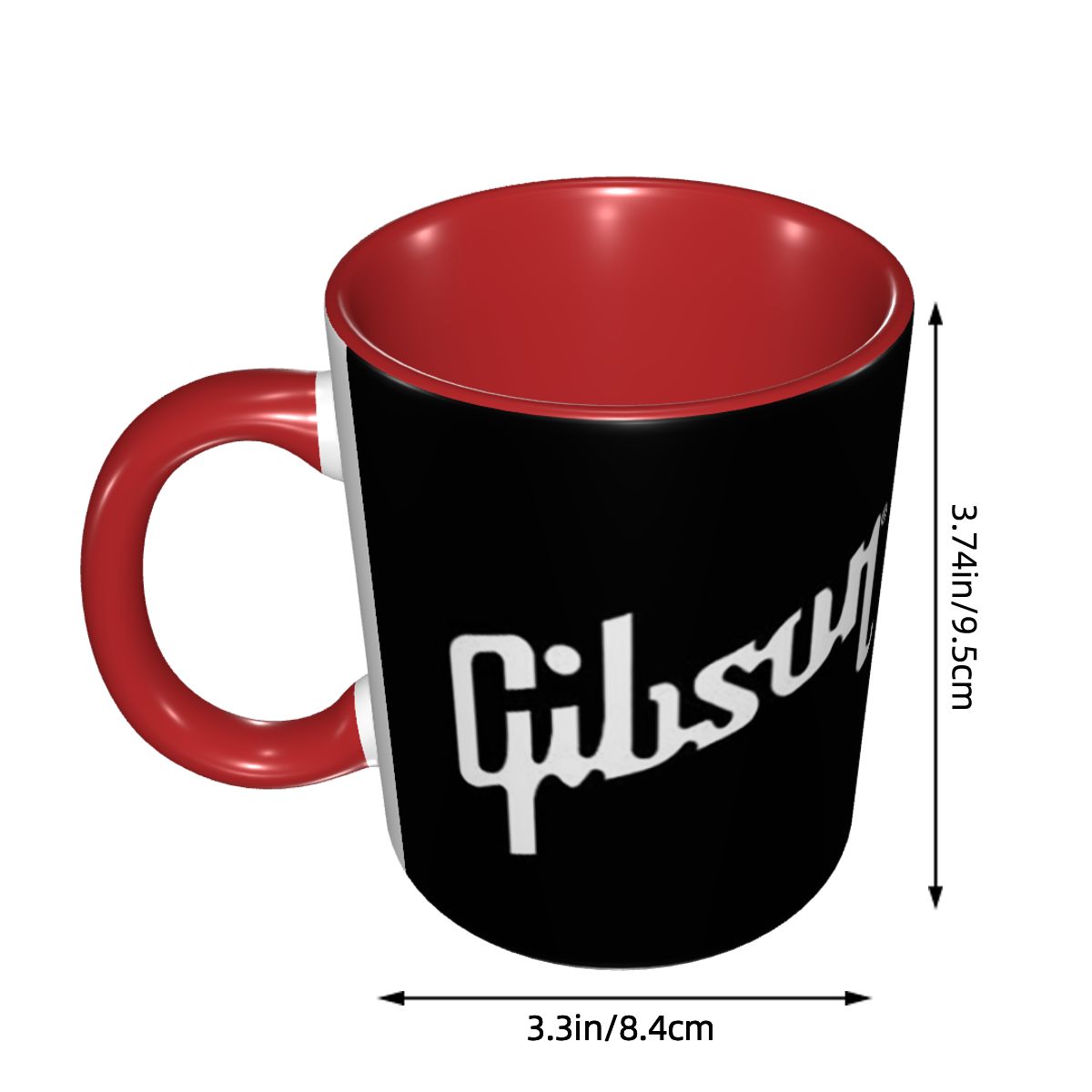 Gitarren-Gibson-Logo-Tasse Lus – Coffee Tea Logo Bewertung und Preis