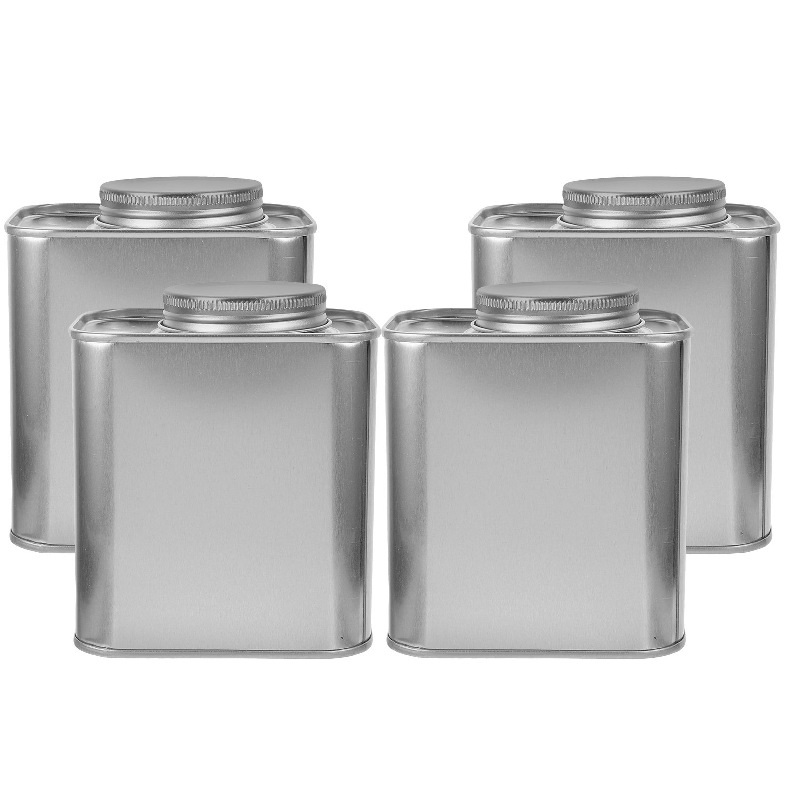 4 Stück Teedosen aus Weißblech – Coffee Tea And Sugar Canisters Bewertung und Preis