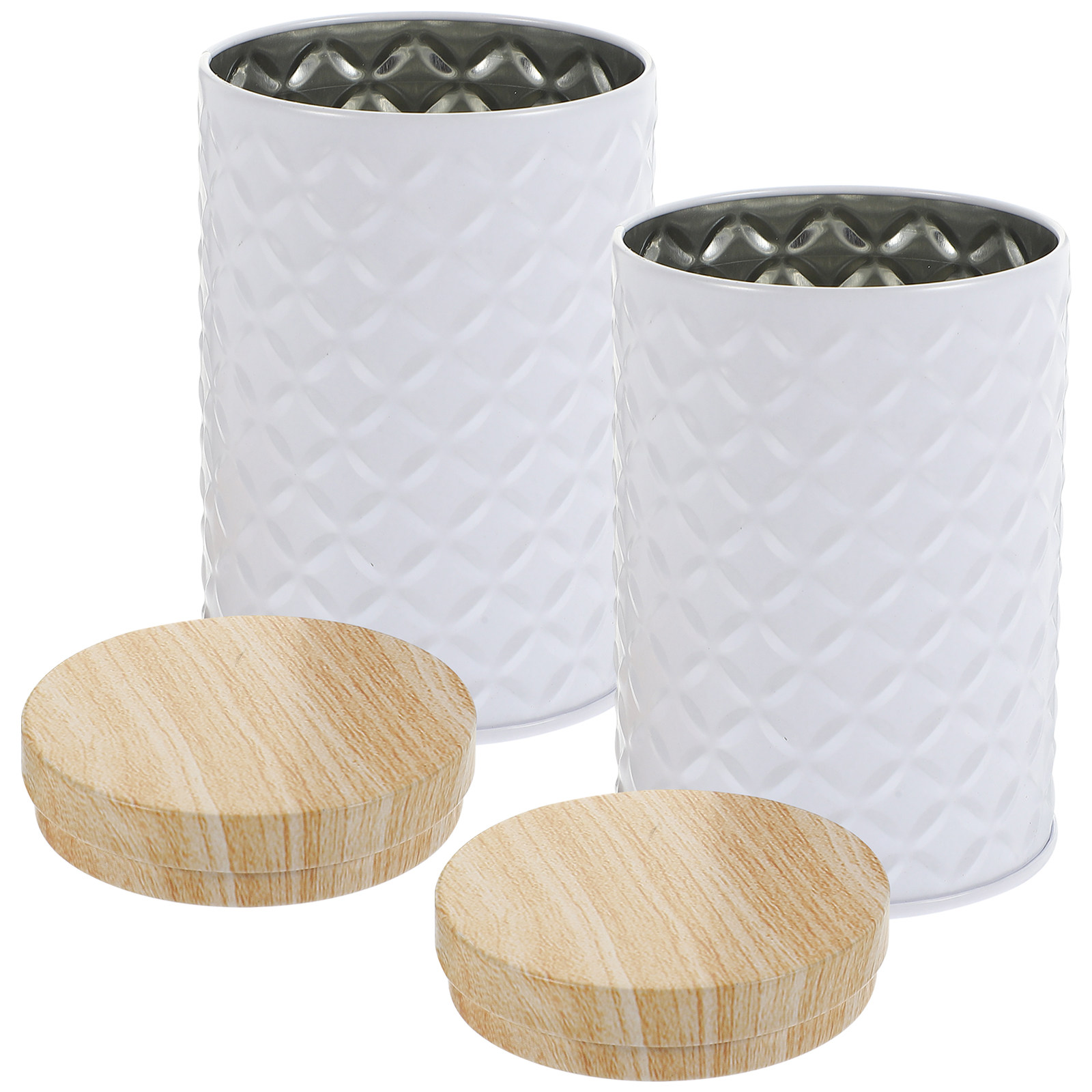 2 Stück Lebensmittelgeeignete  – Coffee Tea And Sugar Canisters Bewertung und Preis