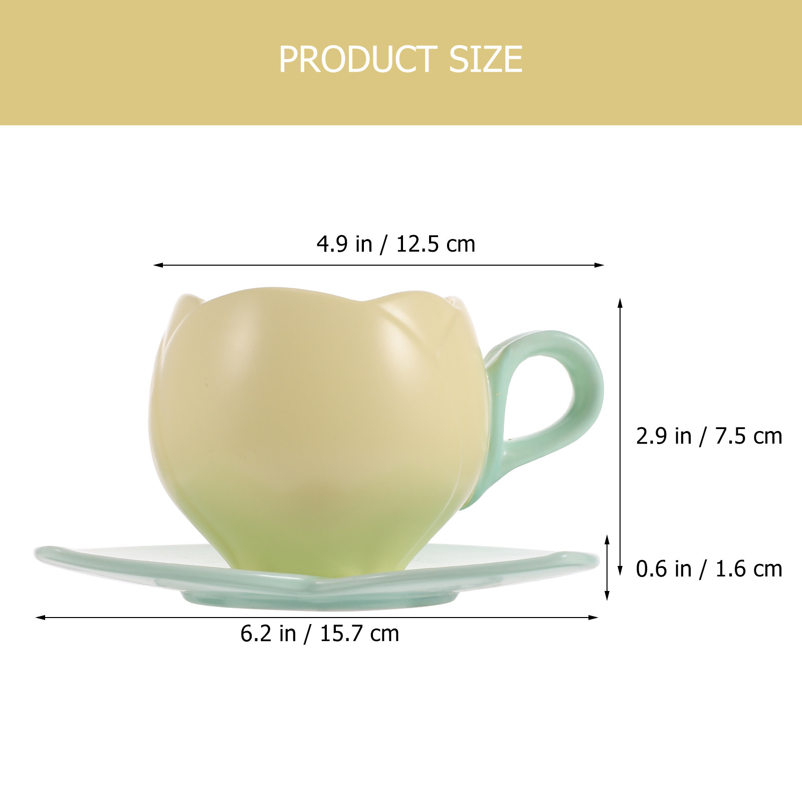 1 Set Keramik-Kaffeetasse mit  – Water Tea And Coffee Bewertung und Preis