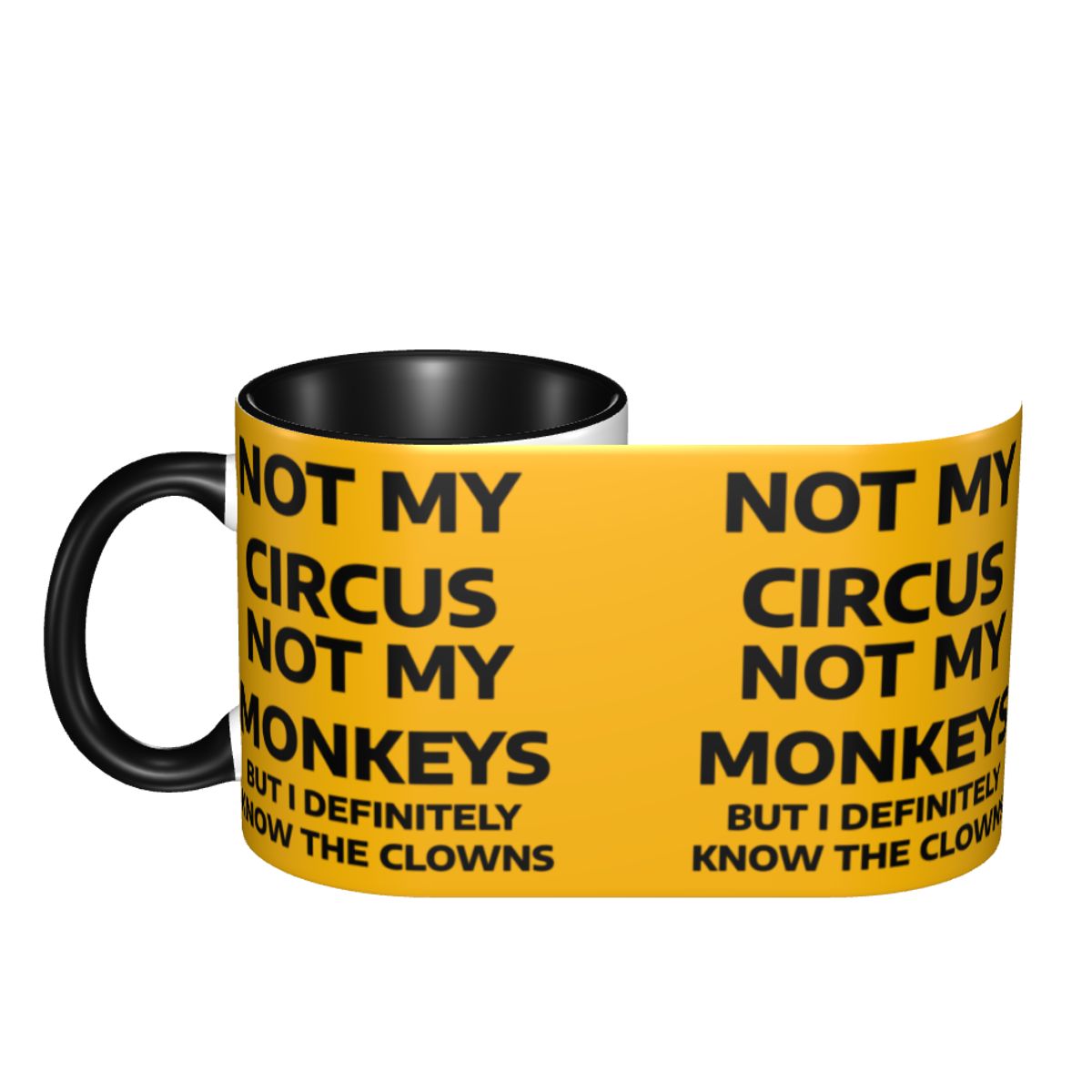 Kaffeebecher „Not My Circus No – Water Tea And Coffee Bewertung und Preis