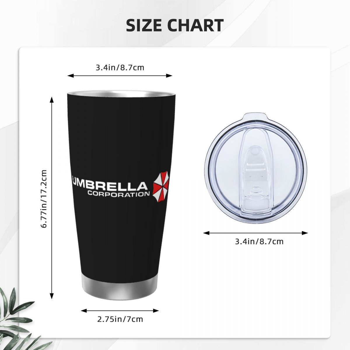 Umbrella Corporation Tumbler V – Coffee Tea Tumbler Bewertung und Preis