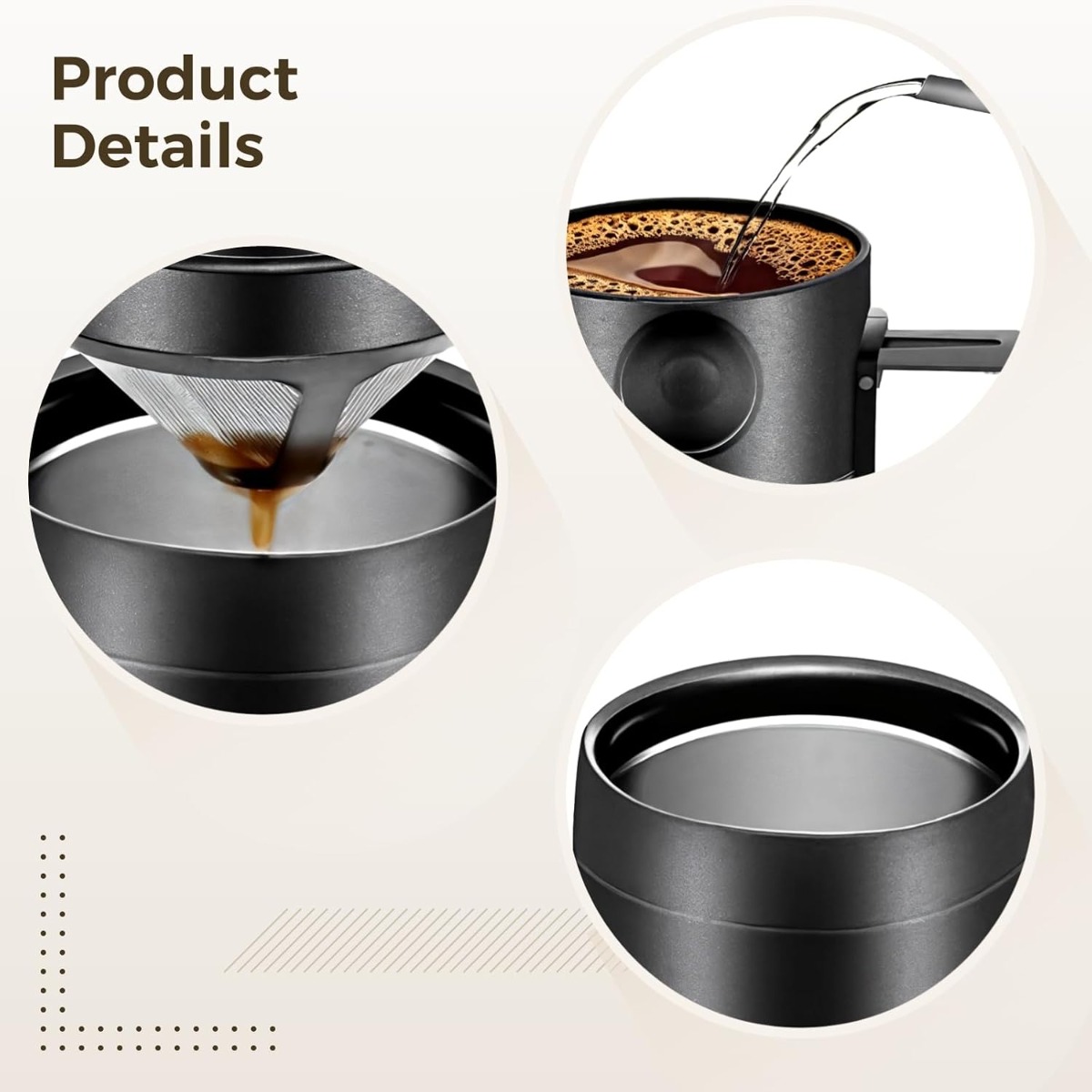 Edelstahl-Kaffeebecher 350/550 – Coffee Tea Tumbler Bewertung und Preis