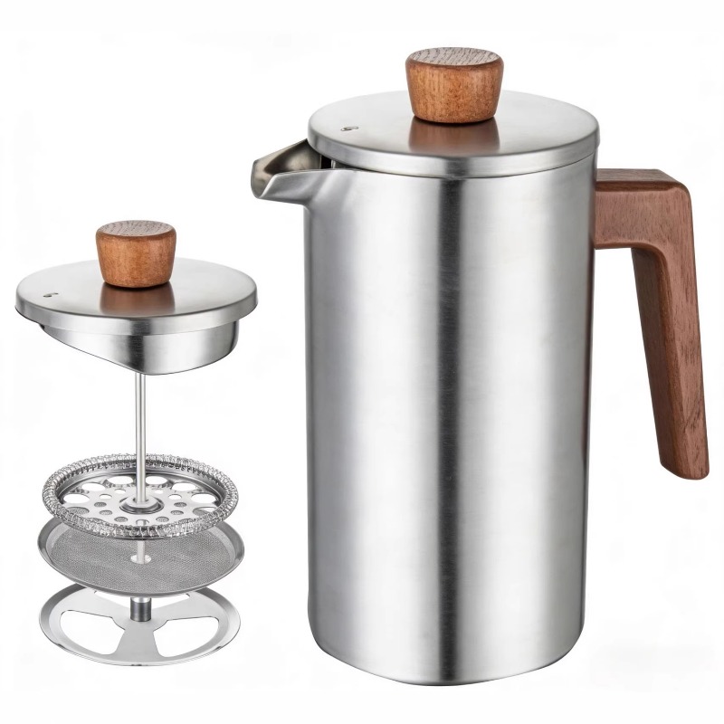 JUSTINLAU 1000ml Edelstahl Fre – Coffee Tea Pot Bewertung und Preis