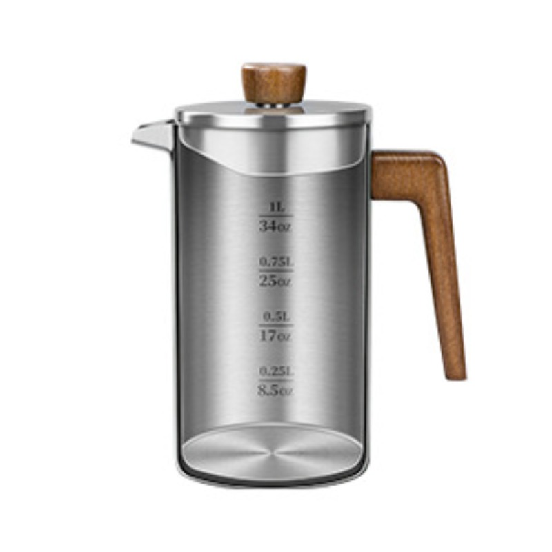 JUSTINLAU 1000ml Edelstahl Fre – Coffee Tea Pot Bewertung und Preis