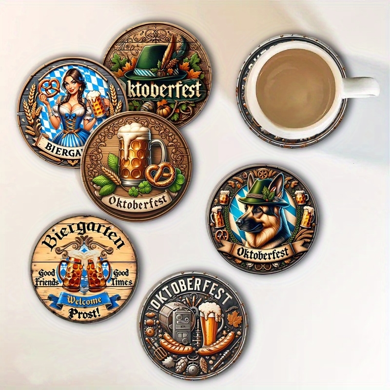 6er-Set 4 Zoll Vintage Holzunt – Coffee Tea Jug Bewertung und Preis