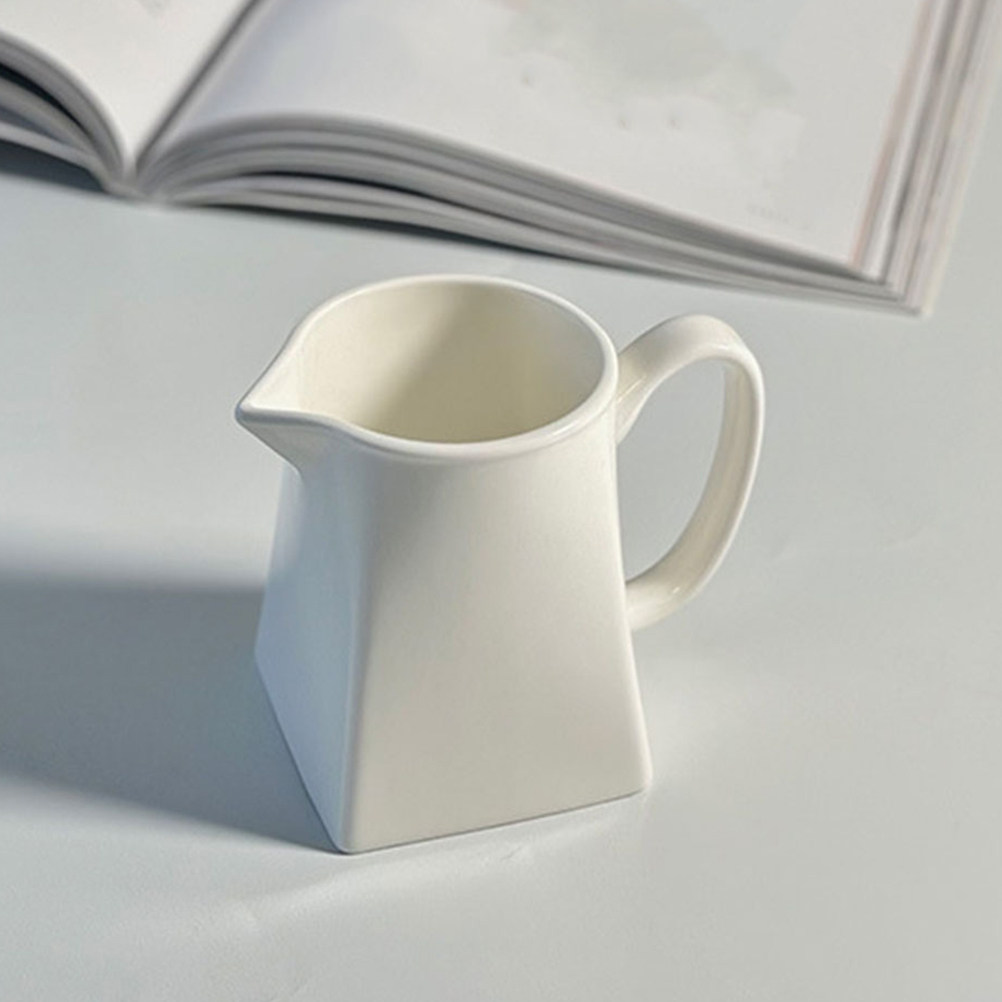Reinweißer Mini-Keramik-Cremek – Coffee Tea Jug Bewertung und Preis