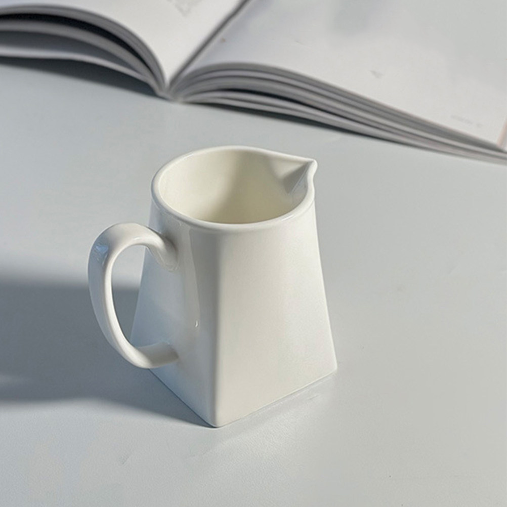 Reinweißer Mini-Keramik-Cremek – Coffee Tea Jug Bewertung und Preis