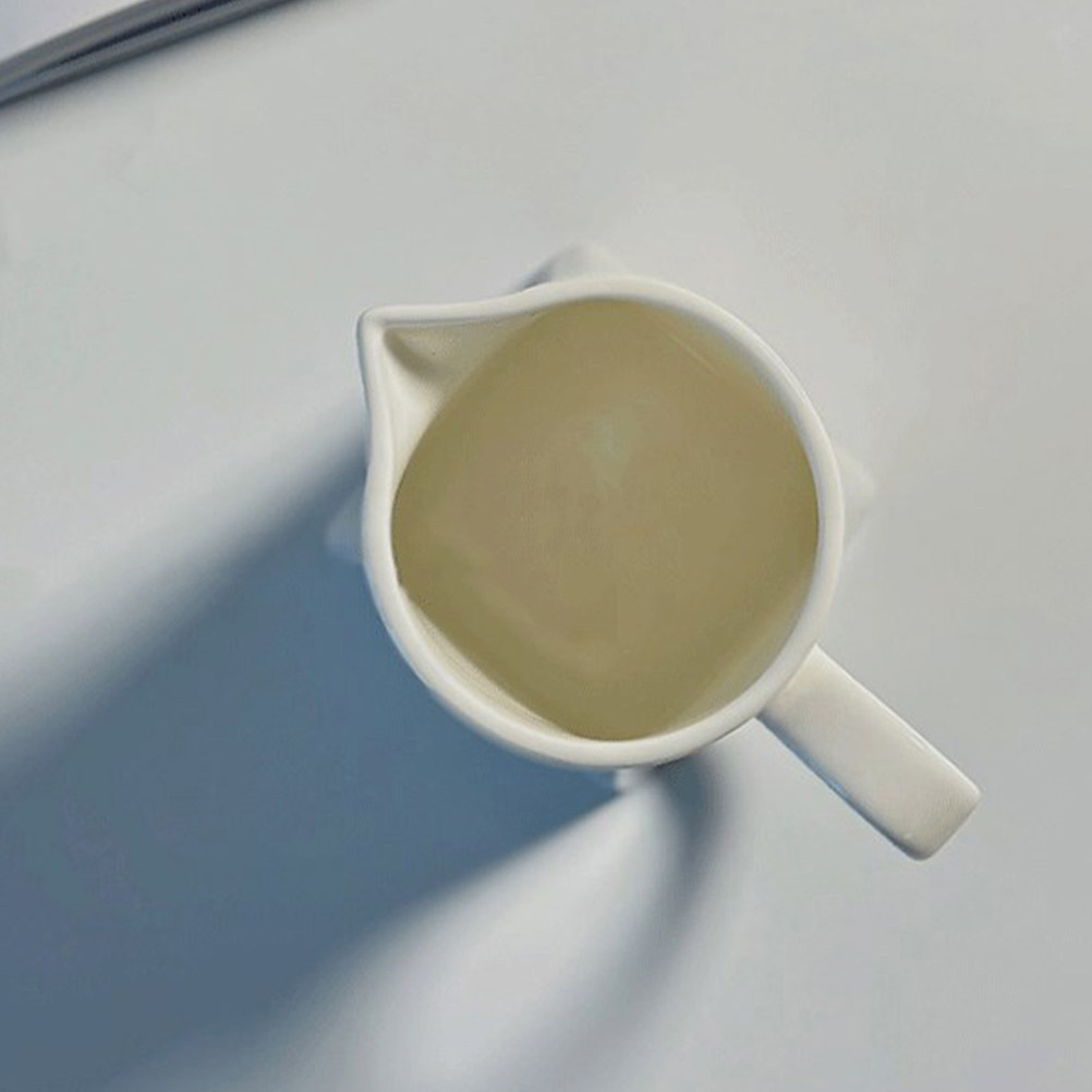 Reinweißer Mini-Keramik-Cremek – Coffee Tea Jug Bewertung und Preis