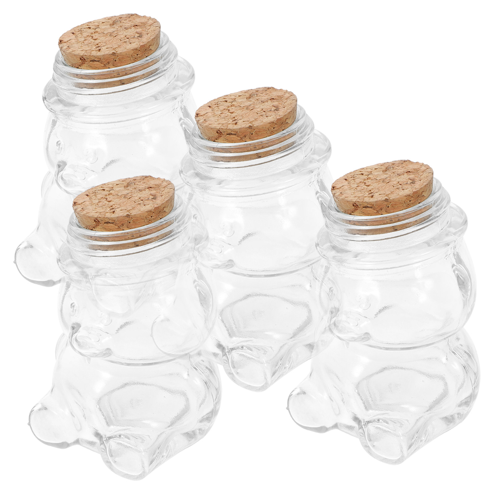 4-teiliges Glas-Bonbonglas-Set – Coffee Tea And Sugar Set Bewertung und Preis