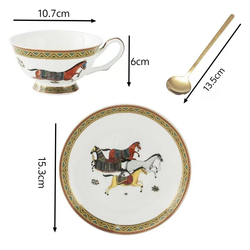 Porzellan Teetasse und Unterta – Coffee Tea Gift Set Bewertung und Preis