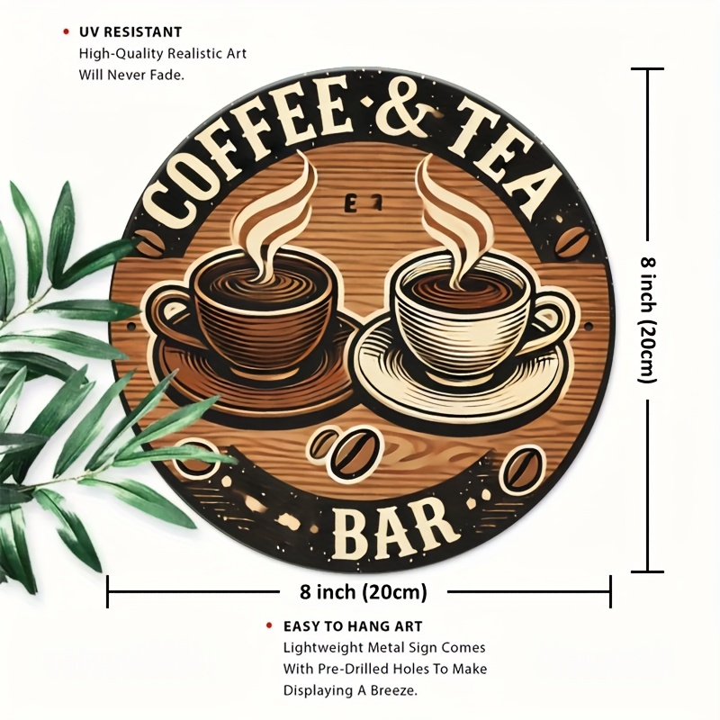 [2D Flat] Aluminium-Kaffee- un – Coffee Tea Logo Bewertung und Preis