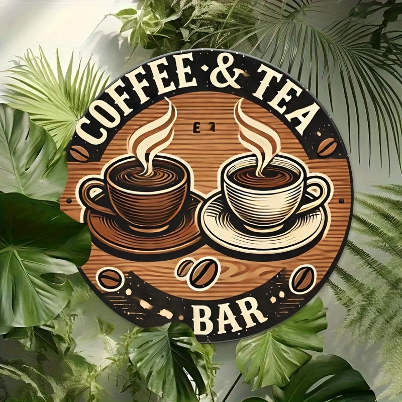 [2D Flat] Aluminium-Kaffee- un – Coffee Tea Logo Bewertung und Preis