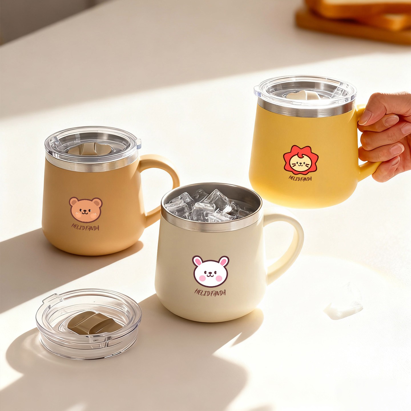 430ML Cartoon 316 Edelstahl Ka – Coffee Tea Tumbler Bewertung und Preis