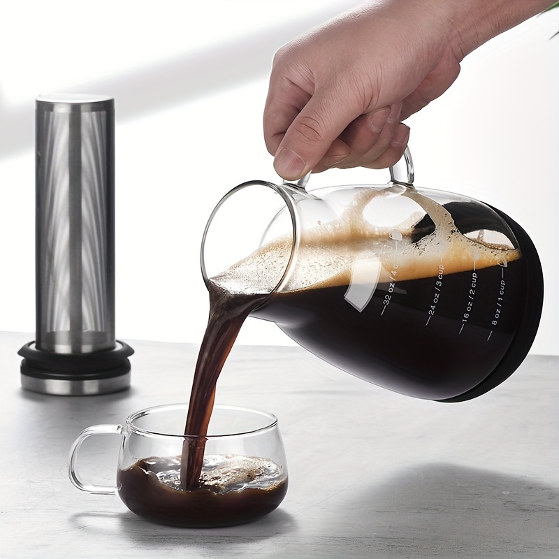 24oz Klassischer Glas-Kaltbrüh – Coffee Tea Jug Bewertung und Preis