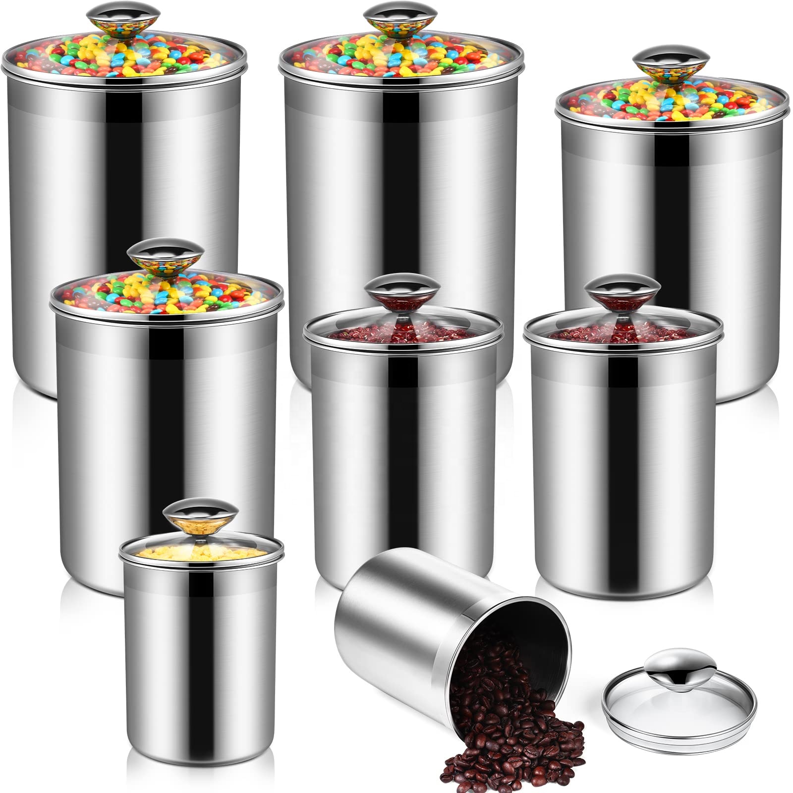 Vorratsbehälter für Lebensmitt – Coffee Tea And Sugar Canisters Bewertung und Preis