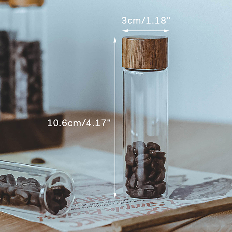 1pc 50ml Kaffeebohnen glasröhr – Coffee Tea Tumbler Bewertung und Preis