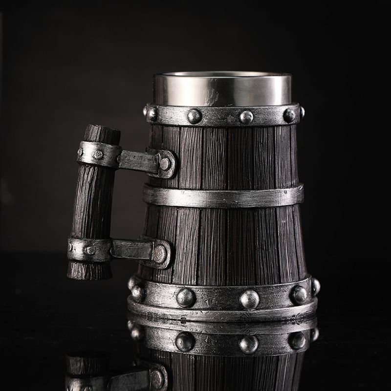 Holzmaserung Bierglas Harz Ede – Coffee Tea Tumbler Bewertung und Preis