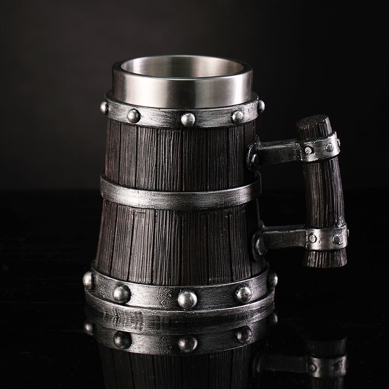 Holzmaserung Bierglas Harz Ede – Coffee Tea Tumbler Bewertung und Preis