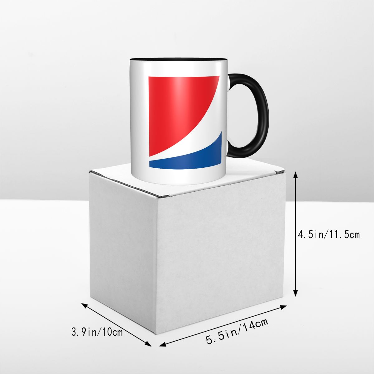 Pepsi Logo Zoomed Mug Lustige  – Coffee Tea Logo Bewertung und Preis