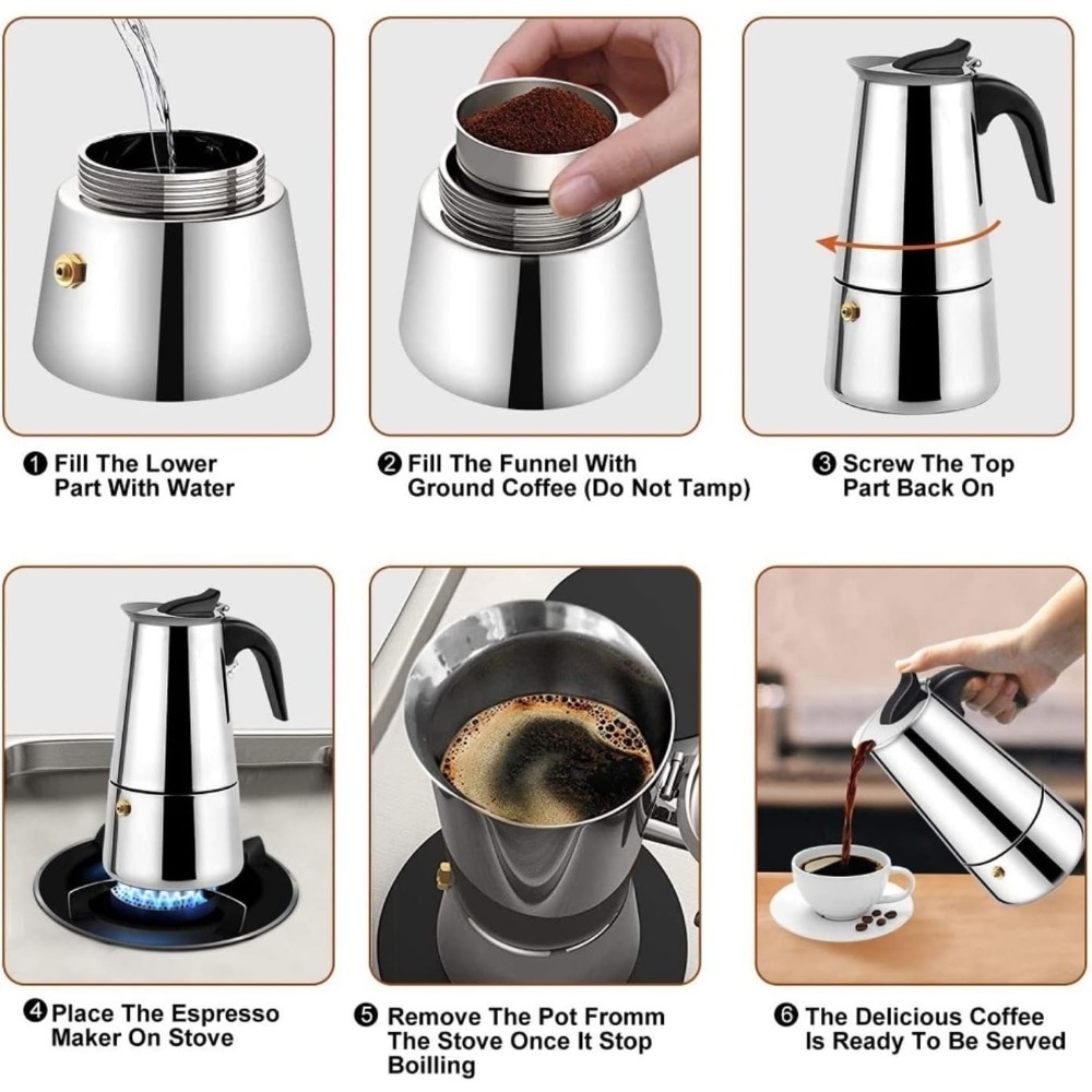 Mokka-Kaffeekannen aus Edelsta – Coffee Tea Pot Bewertung und Preis