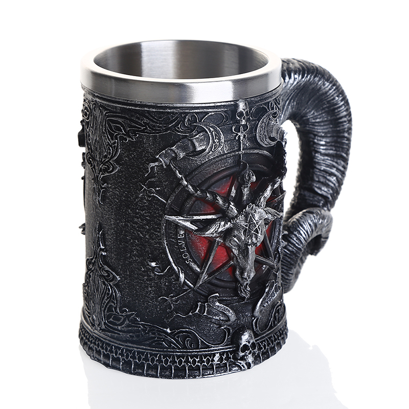 Baphomet Bier Glas Buffmet Har – Coffee Tea Tumbler Bewertung und Preis